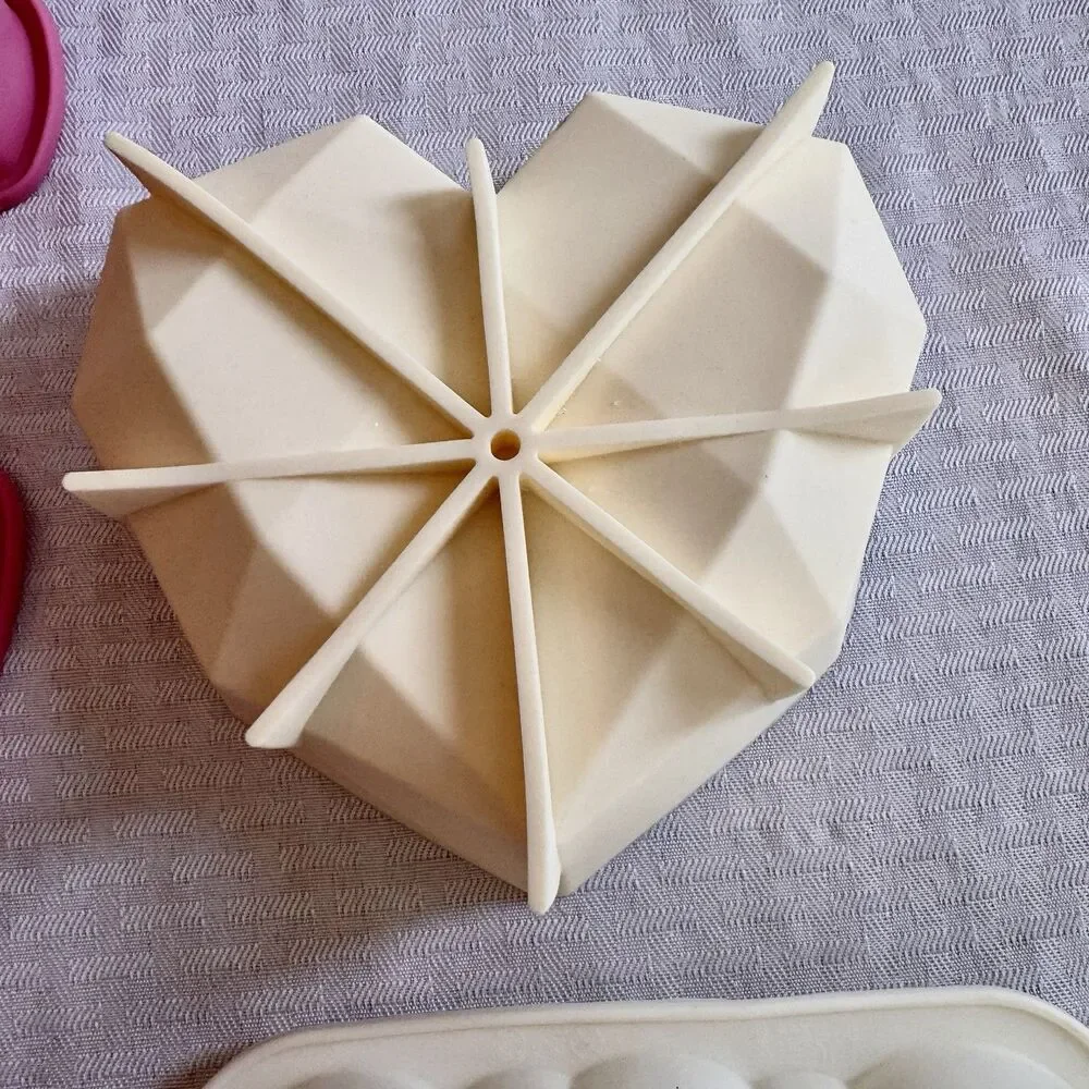 Silicone‎ Mold Lot Bunny Bear Heart Easter Candle Soap Resin Baking